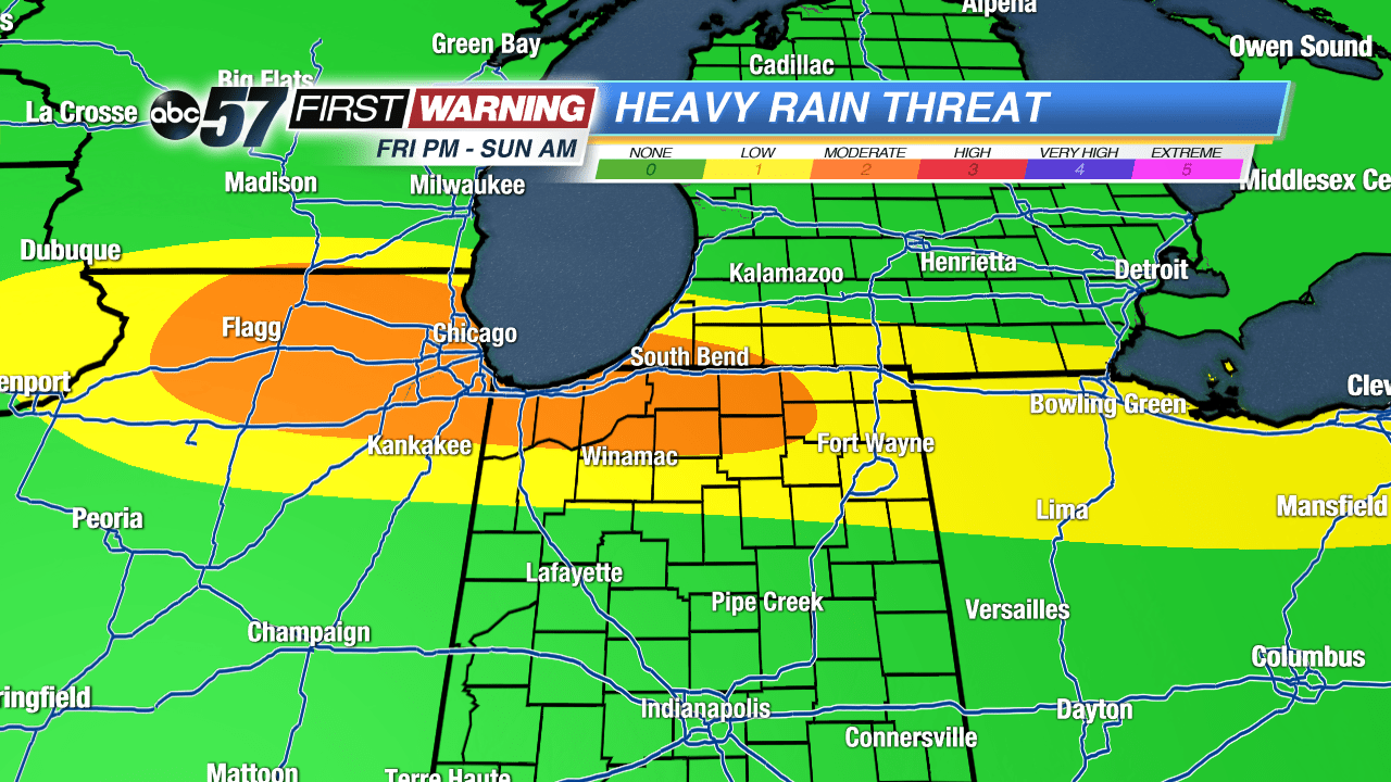 Active pattern ahead flooding and severe weather